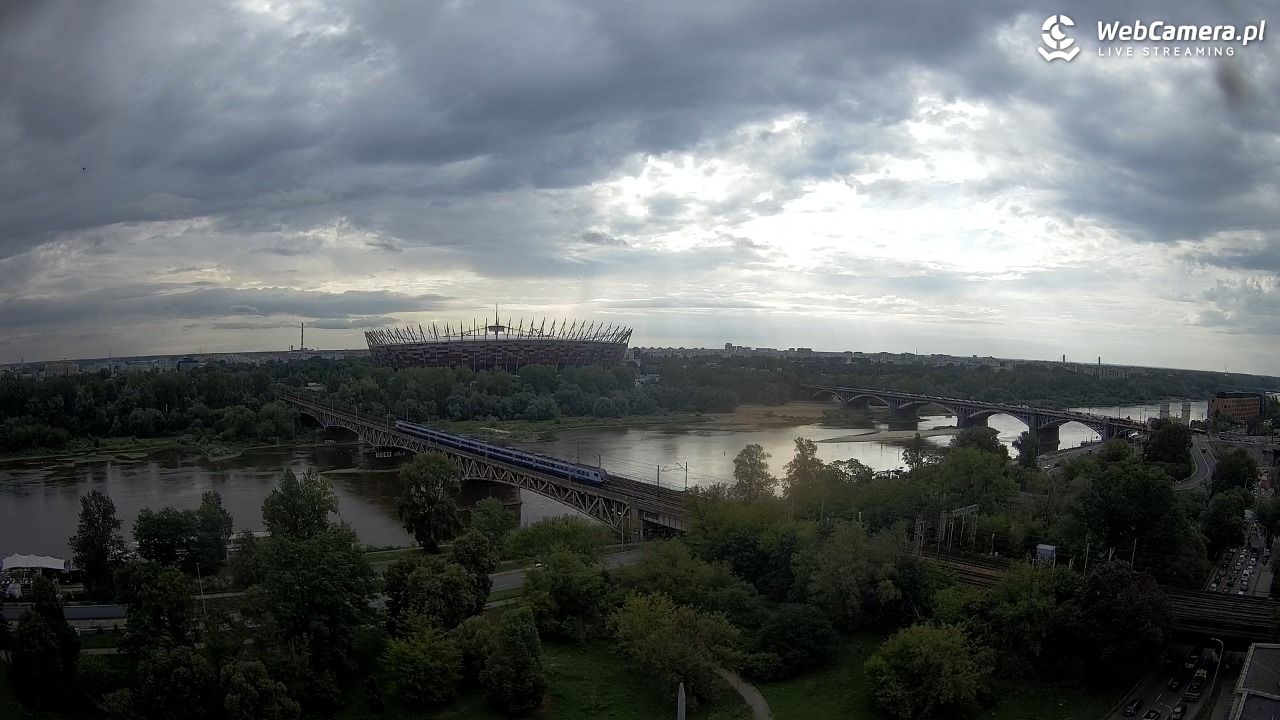 Warszawa - widok na Stadion Narodowy - 23 lipiec 2026, 07:44