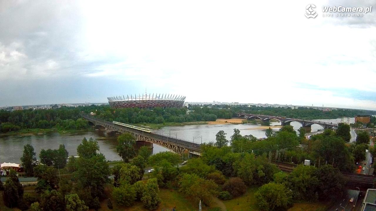 Warszawa - widok na Stadion Narodowy - 09 czerwiec 2026, 20:35