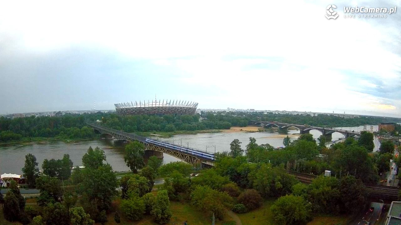 Warszawa - widok na Stadion Narodowy - 09 czerwiec 2026, 20:19