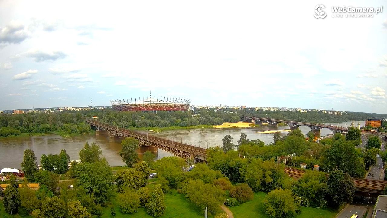Warszawa - widok na Stadion Narodowy - 10 czerwiec 2025, 14:57