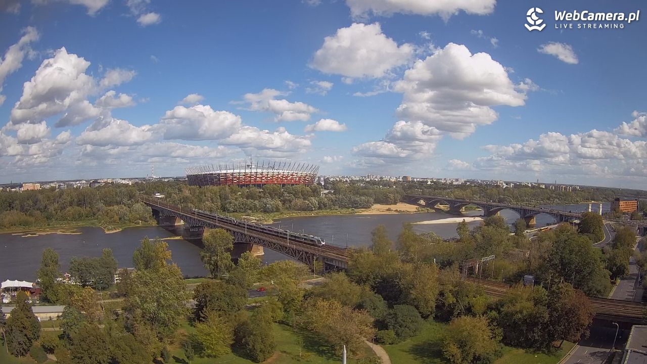 Warszawa - widok na Stadion Narodowy - 05 wresień 2026, 14:16