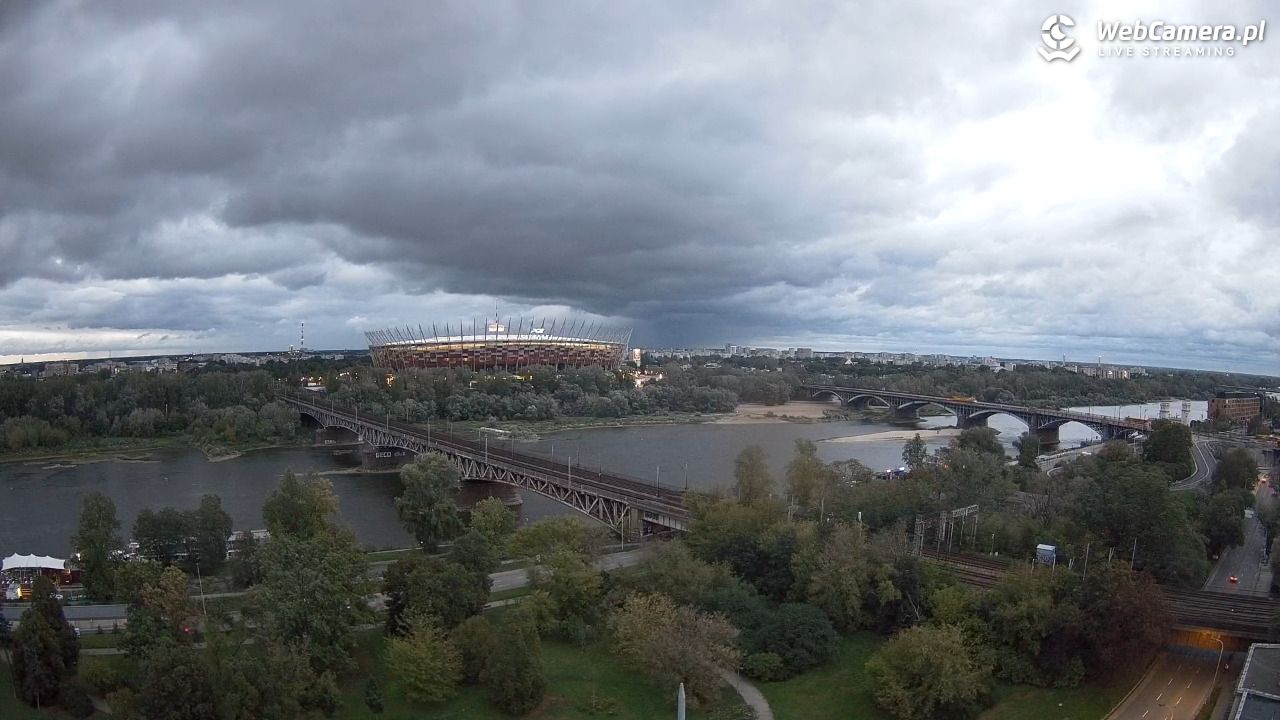 Warszawa - widok na Stadion Narodowy - 05 wresień 2026, 05:41