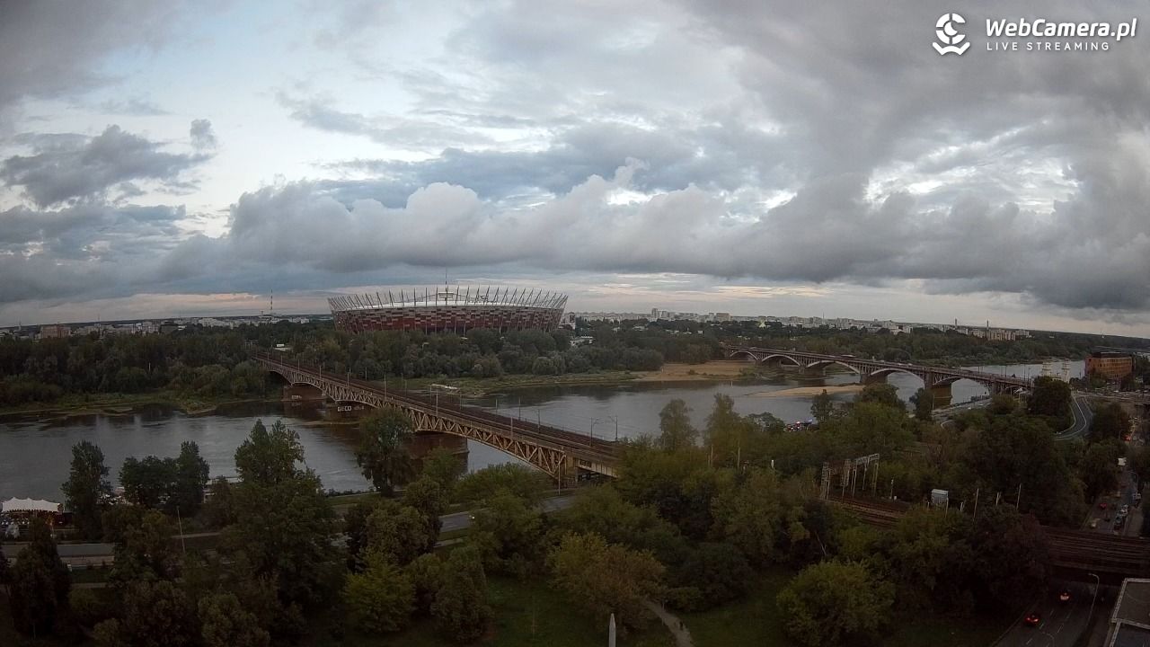 Warszawa - widok na Stadion Narodowy - 23 lipiec 2026, 20:15