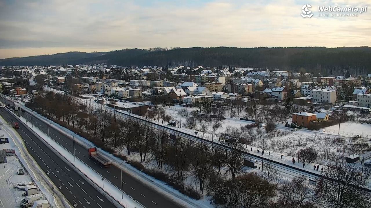 Wejherowo - widok panoramiczny - 13 styczeń 2026, 13:31