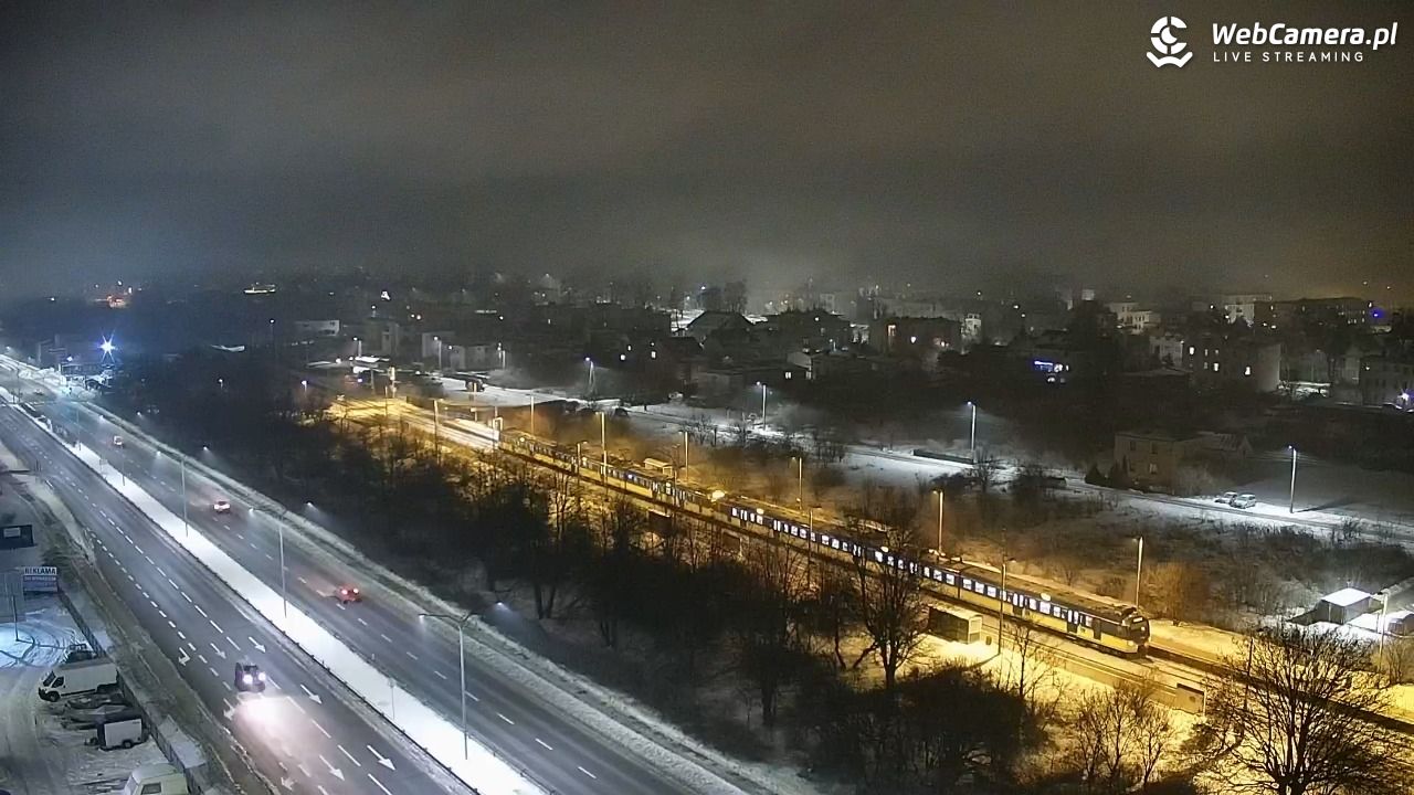 Wejherowo - widok panoramiczny - 21 styczeń 2026, 21:30