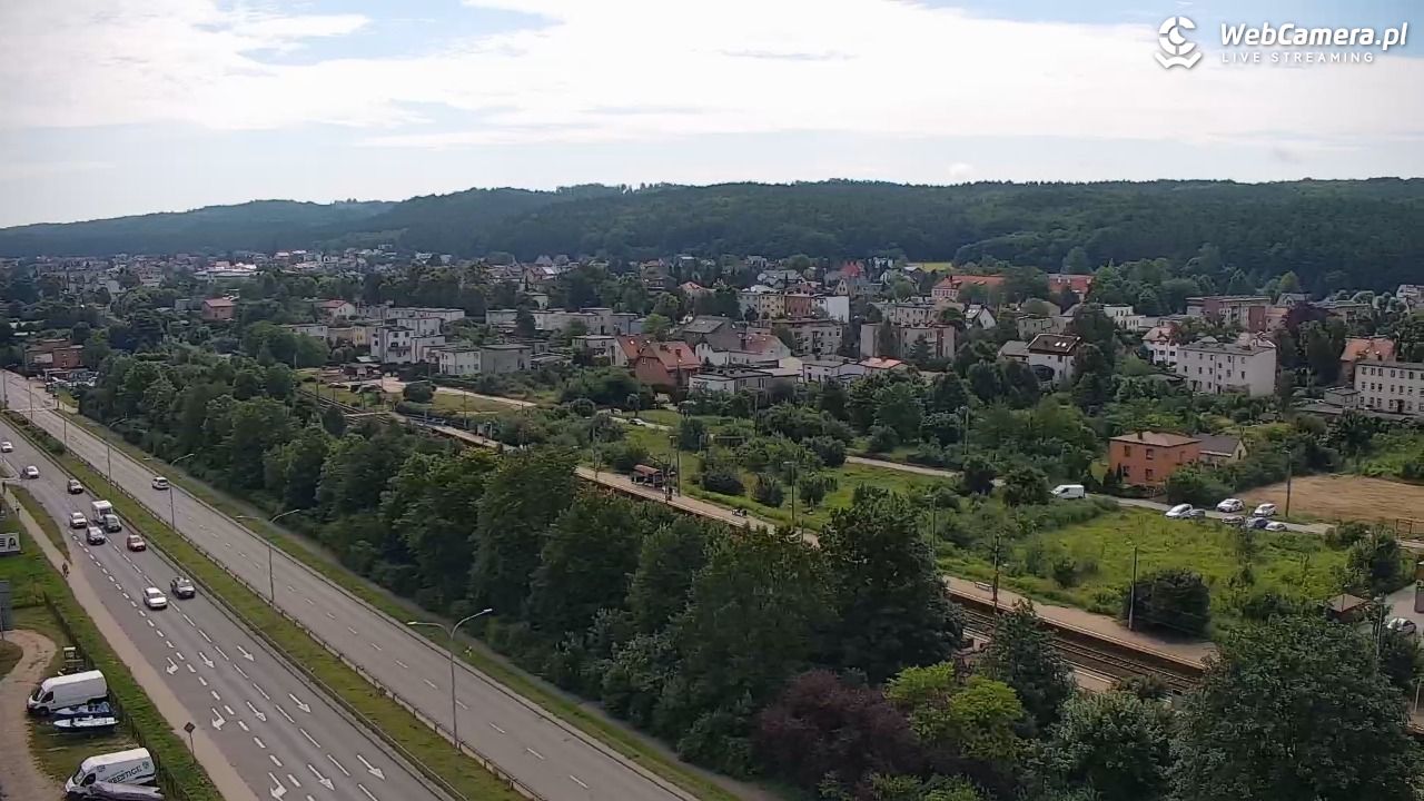 Wejherowo - widok panoramiczny - 13 lipiec 2025, 10:30