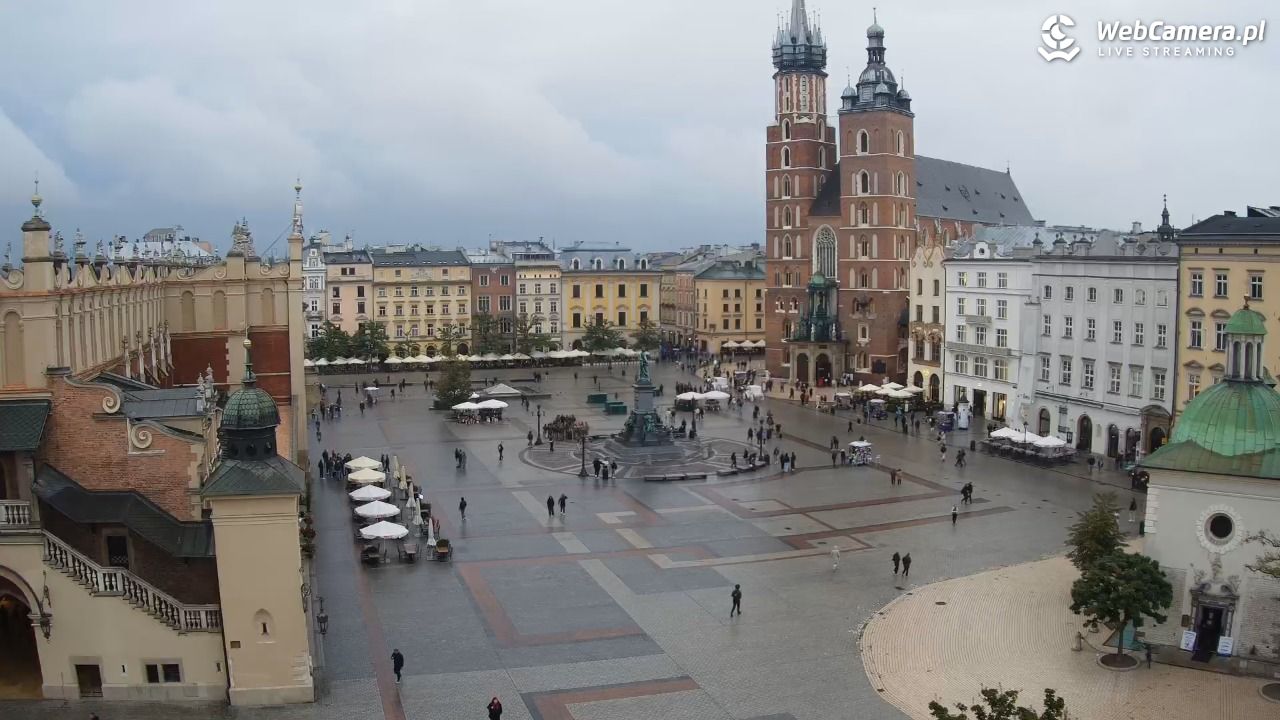 Kraków - widok na Rynek z hotelu - 19 październik 2026, 14:29