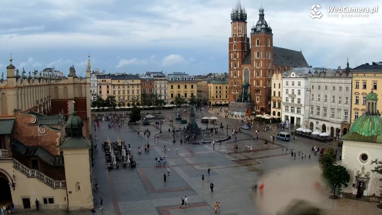 Kraków - widok na Rynek z hotelu - 19 lipiec 2026, 18:30