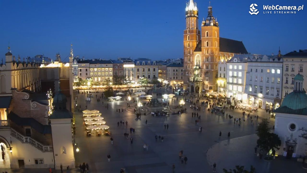 Kraków - widok na Rynek z hotelu - 16 październik 2026, 16:20