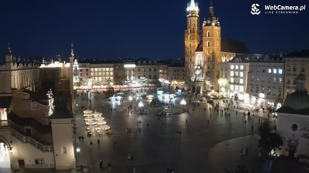 Kraków - widok na Rynek z hotelu - 18 październik 2026, 16:30