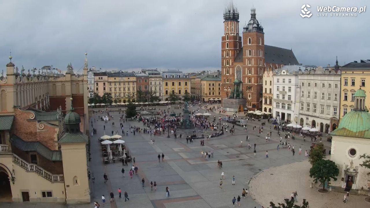 Kraków - widok na Rynek z hotelu - 19 lipiec 2026, 19:30