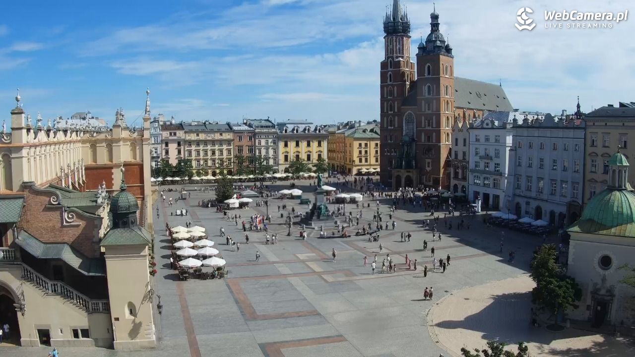 Kraków - widok na Rynek z hotelu - 30 sierpień 2026, 10:43