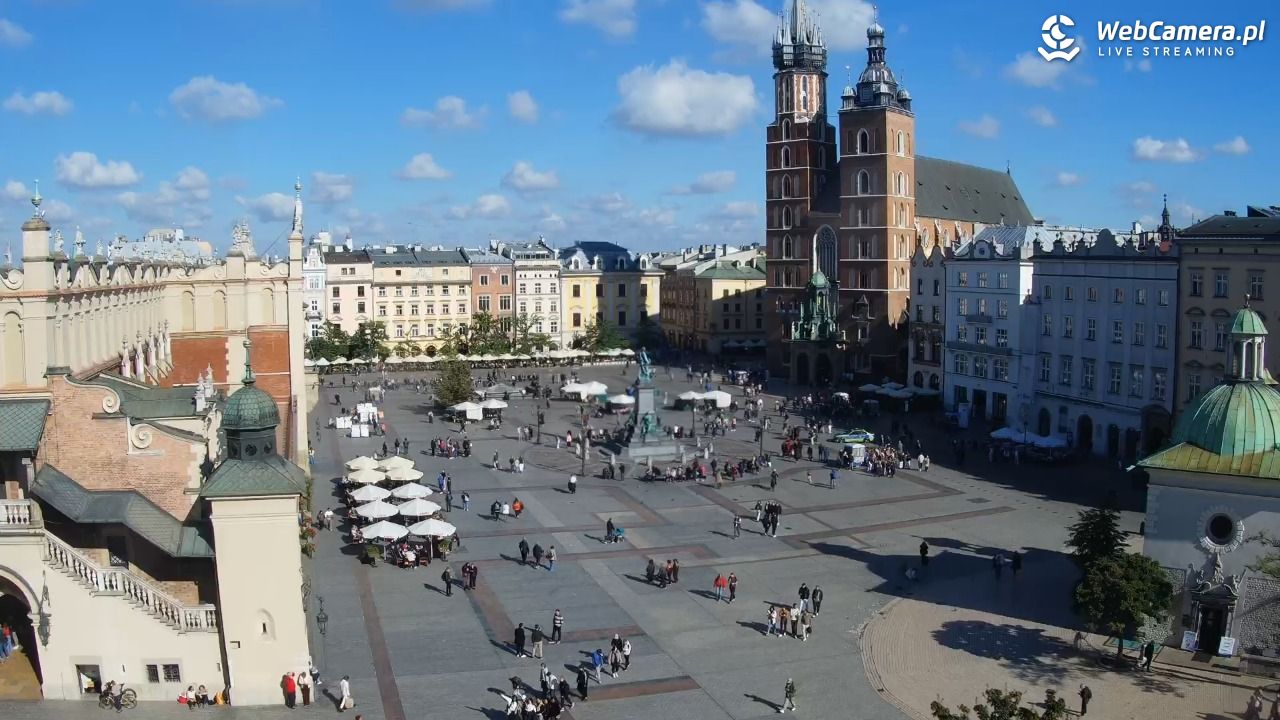 Kraków - widok na Rynek z hotelu - 16 październik 2026, 10:44
