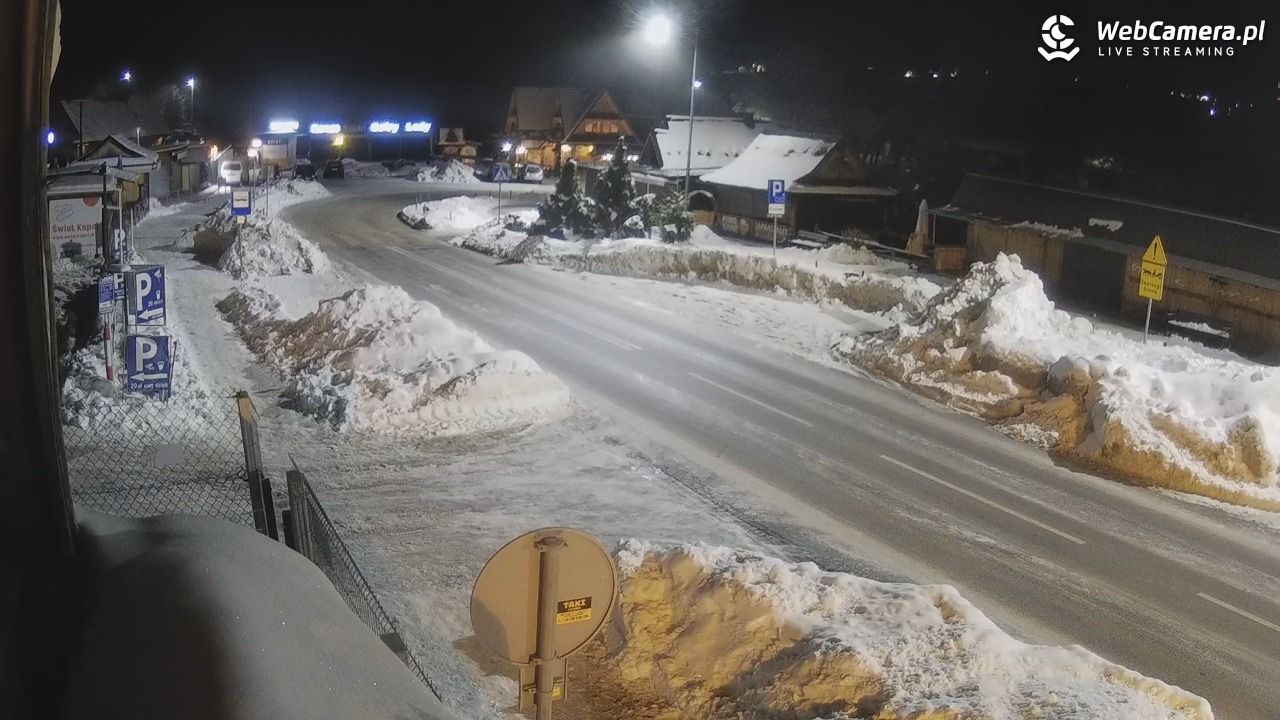 Zakopane - Kamera pod skocznią narciarską - 29 listopad 2025, 22:06