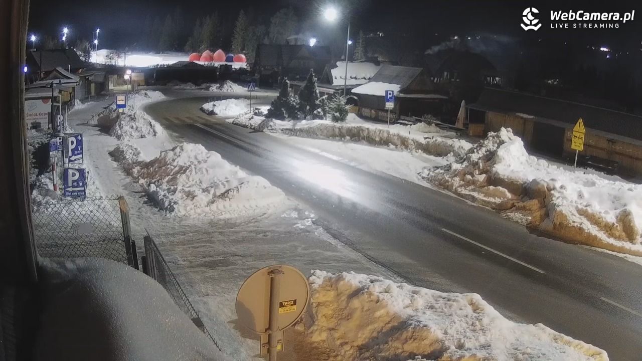 Zakopane - Kamera pod skocznią narciarską - 02 grudzień 2025, 20:56