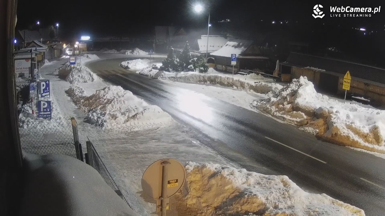 Zakopane - Kamera pod skocznią narciarską - 30 listopad 2025, 21:41