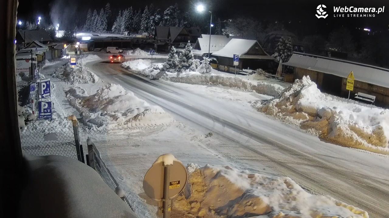 Zakopane - Kamera pod skocznią narciarską - 27 listopad 2025, 20:38