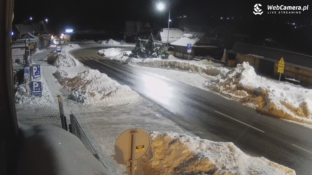 Zakopane - Kamera pod skocznią narciarską - 30 listopad 2025, 23:32