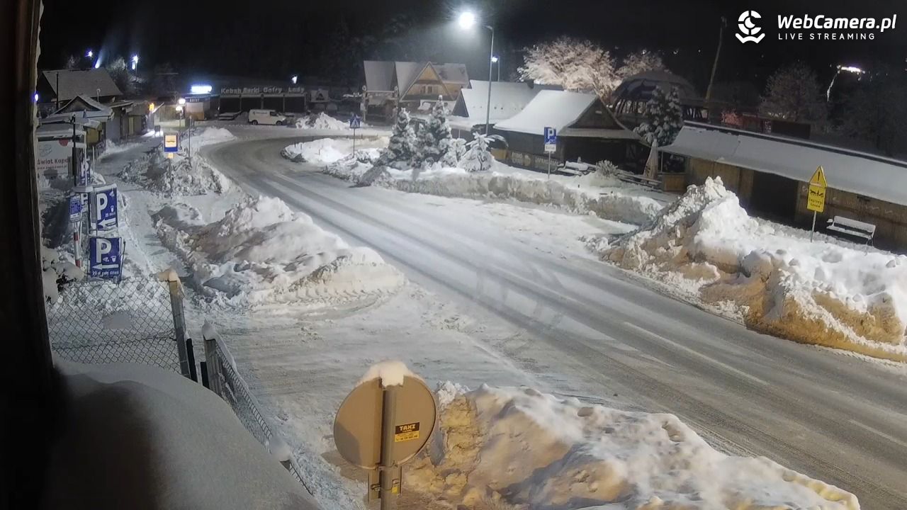 Zakopane - Kamera pod skocznią narciarską - 27 listopad 2025, 18:40