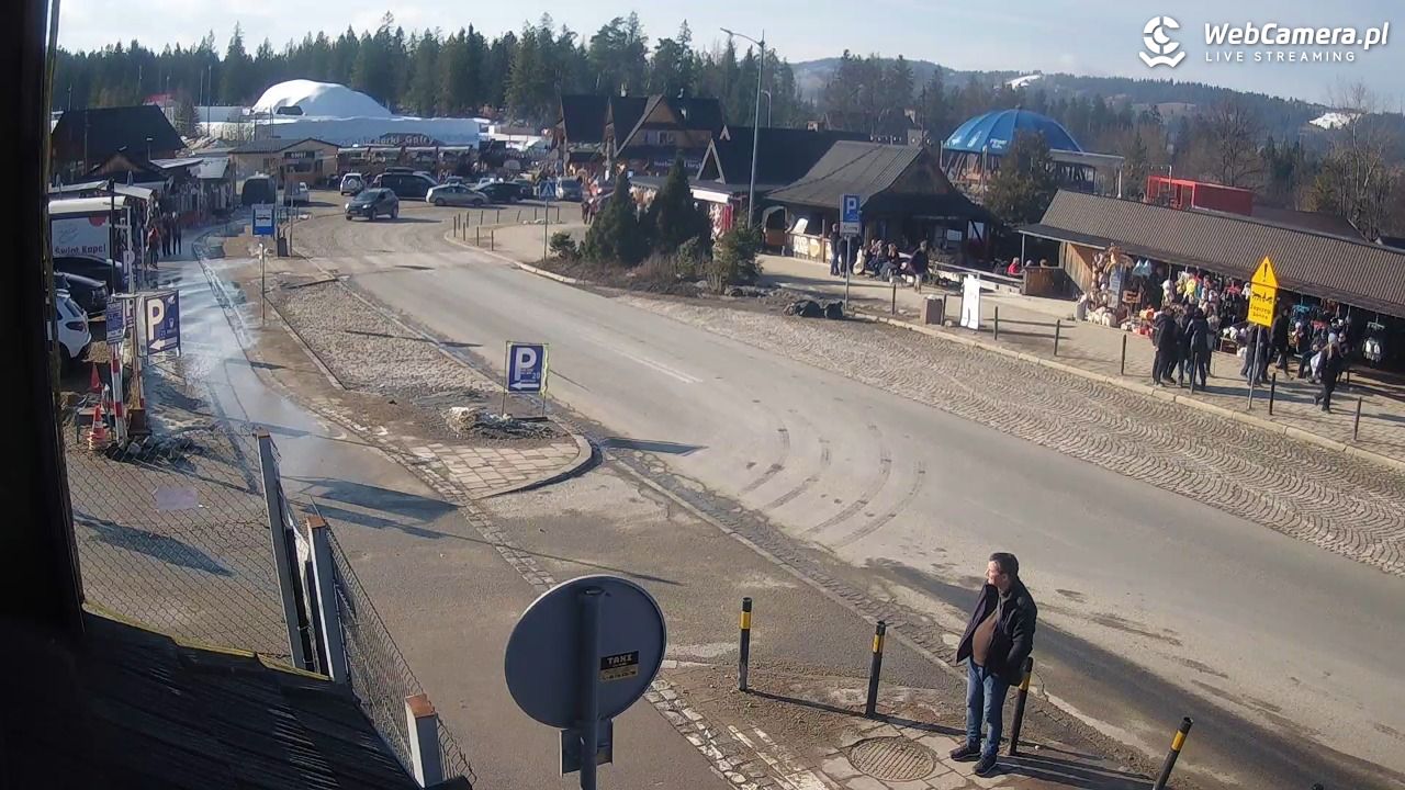 Zakopane - Kamera pod skocznią narciarską - 01 marzec 2026, 14:24