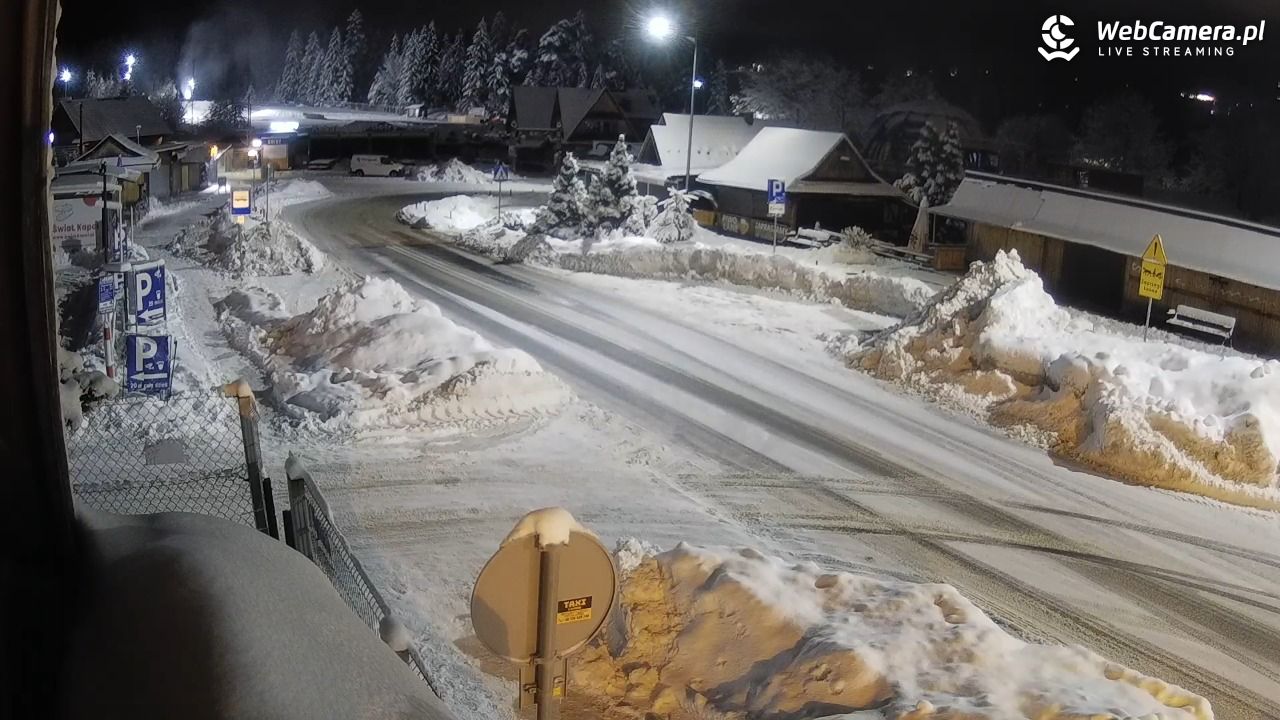 Zakopane - Kamera pod skocznią narciarską - 27 listopad 2025, 20:16