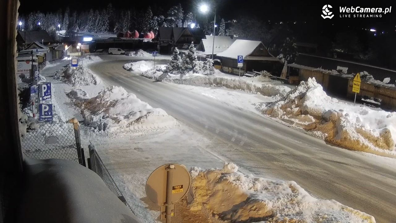 Zakopane - Kamera pod skocznią narciarską - 28 listopad 2025, 21:11