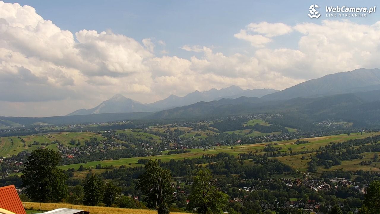 Widok na Tatry z Willi - 05 wresień 2025, 13:52