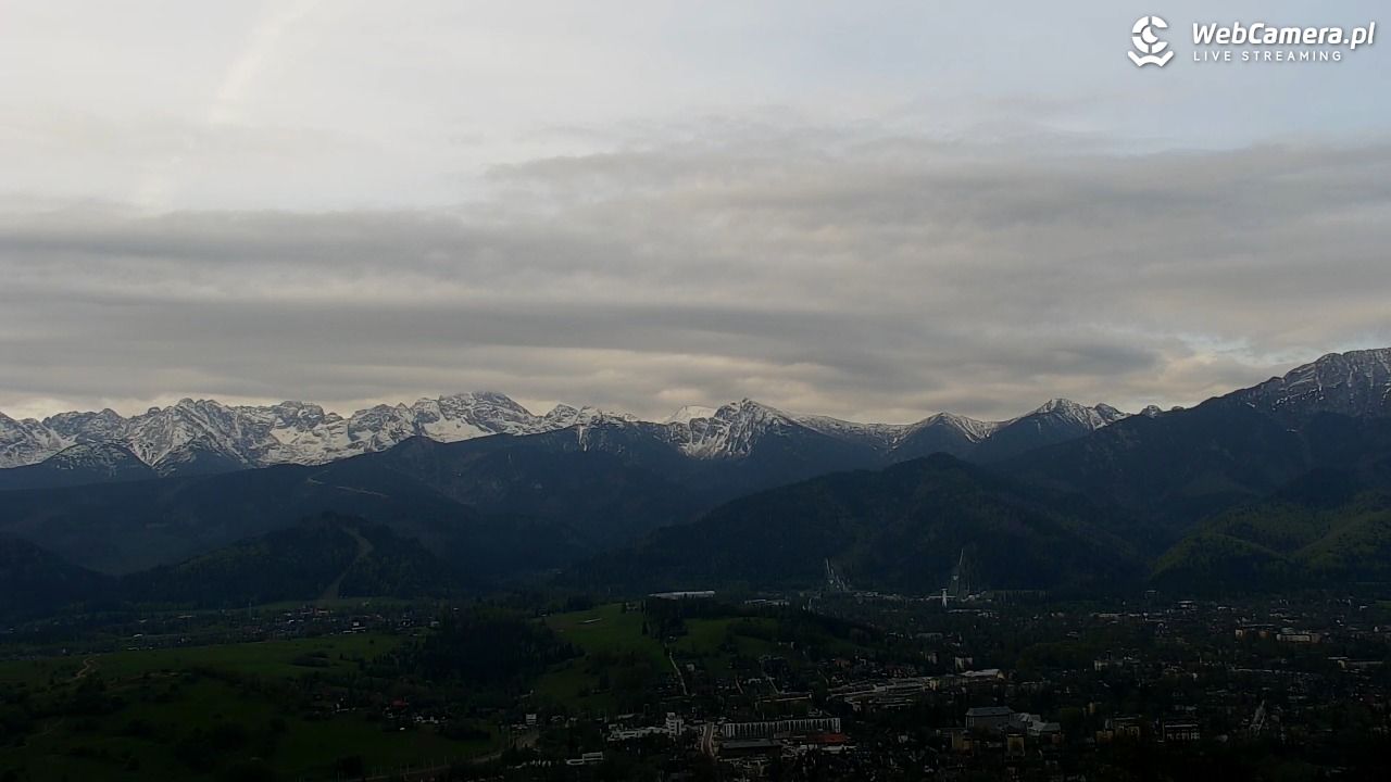 Widok na Tatry z Willi - 14 maj 2025, 07:12