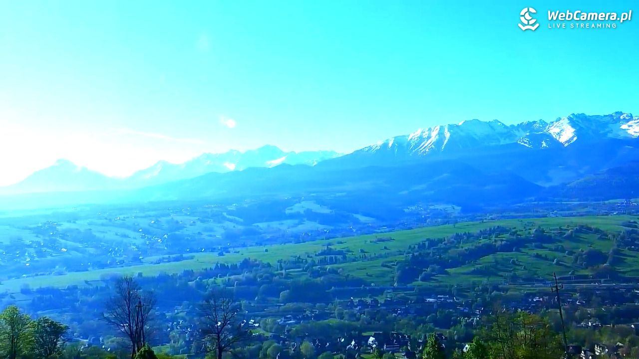 Widok na Tatry z Willi Piękne Widoki - 20 maj 2026, 07:43