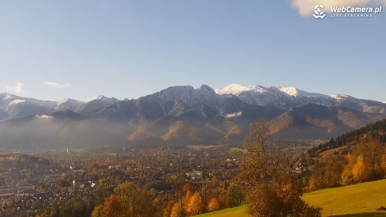 Widok na Tatry z Willi - 19 październik 2025, 09:23