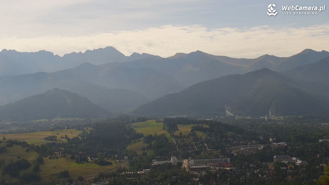 Widok na Tatry z Willi - 10 wresień 2025, 10:47