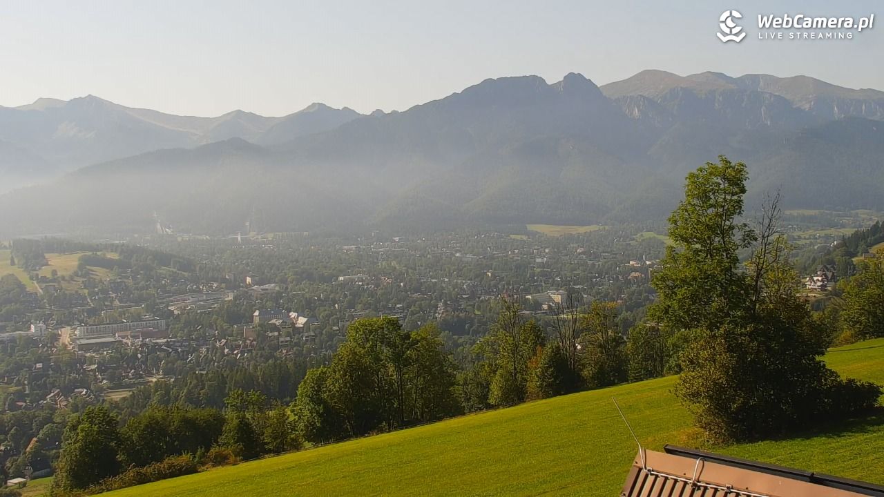 Widok na Tatry z Willi - 01 wresień 2025, 09:55