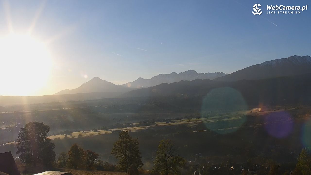 Widok na Tatry z Willi Piękne Widoki - 04 październik 2026, 07:27