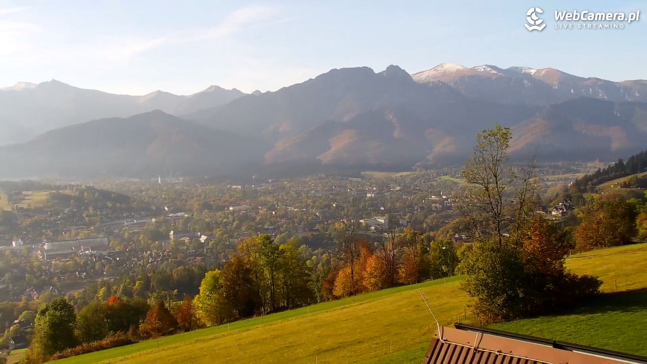 Widok na Tatry z Willi Piękne Widoki - 06 październik 2026, 08:44