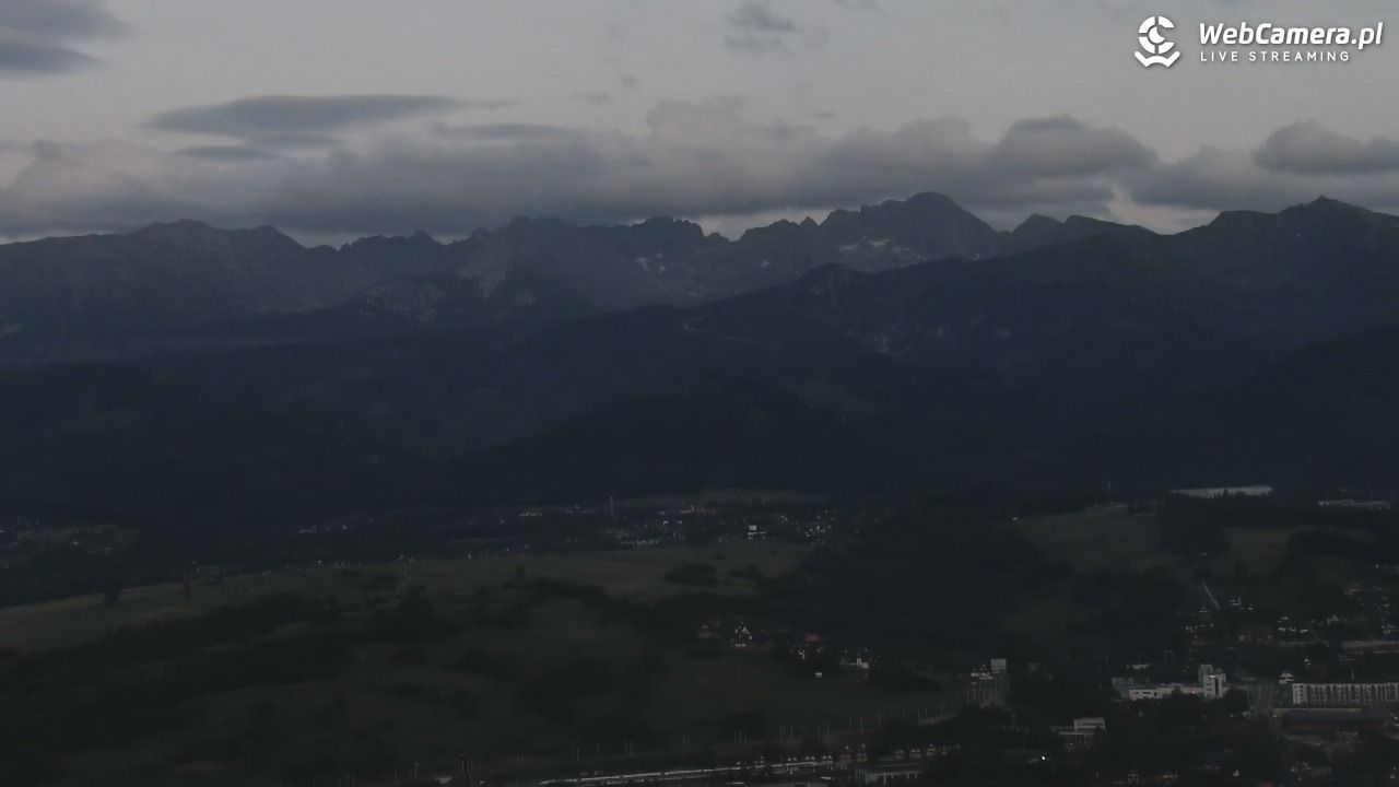Widok na Tatry z Willi Piękne Widoki - 04 lipiec 2026, 20:49