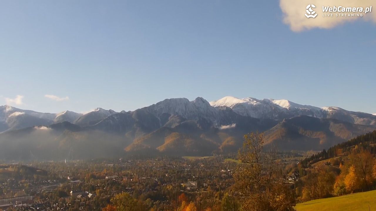 Widok na Tatry z Willi - 19 październik 2025, 09:23