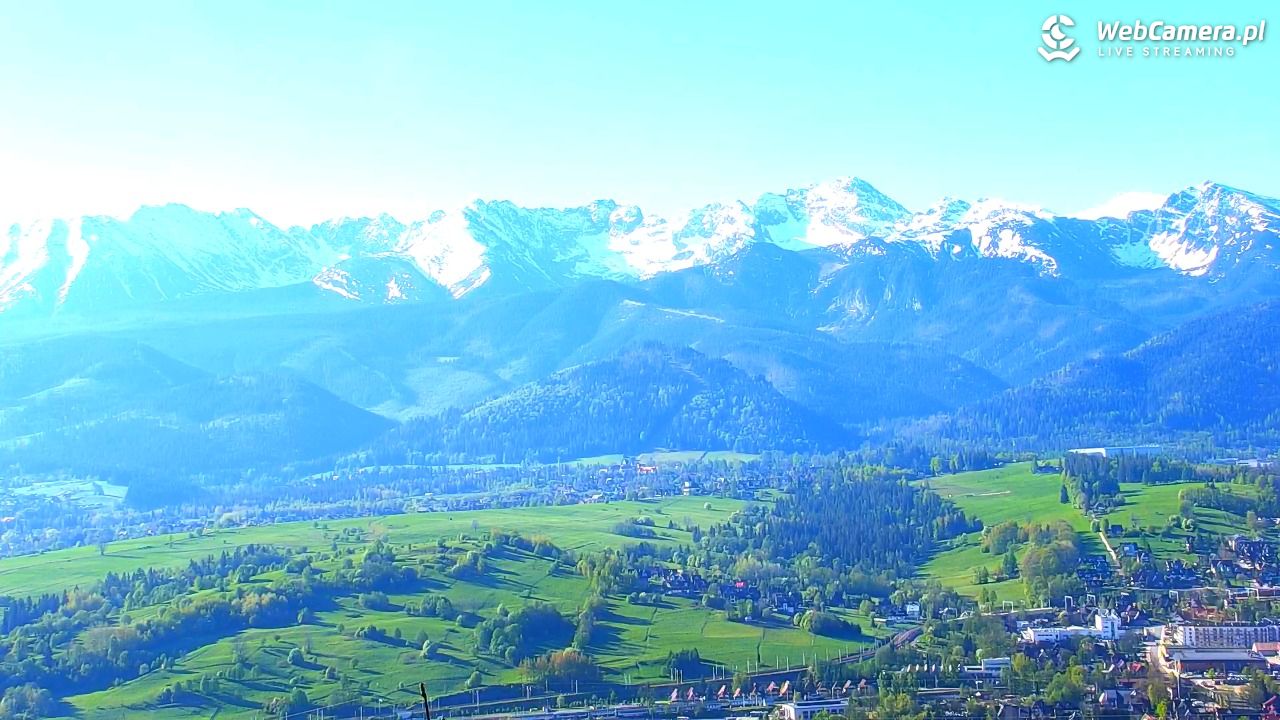 Widok na Tatry z Willi Piękne Widoki - 20 maj 2026, 07:46