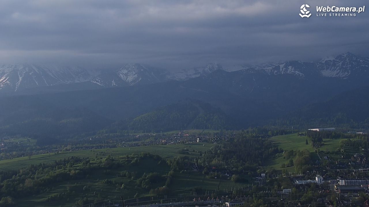 Widok na Tatry z Willi Piękne Widoki - 21 maj 2026, 06:16