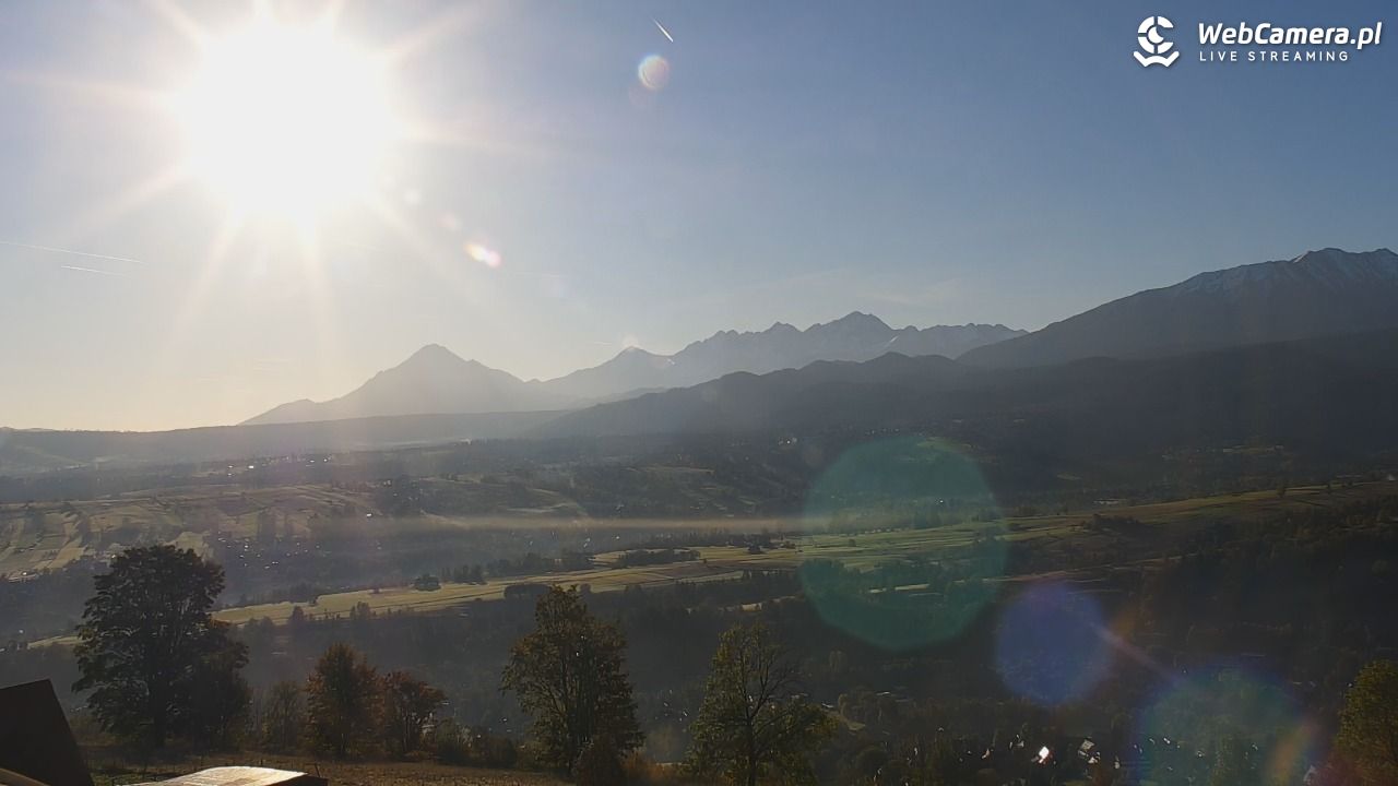 Widok na Tatry z Willi Piękne Widoki - 04 październik 2026, 08:00
