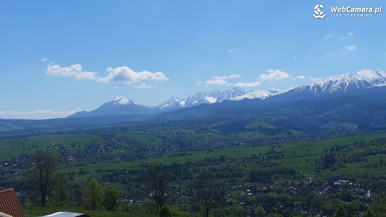 Widok na Tatry z Willi Piękne Widoki - 20 maj 2026, 11:07