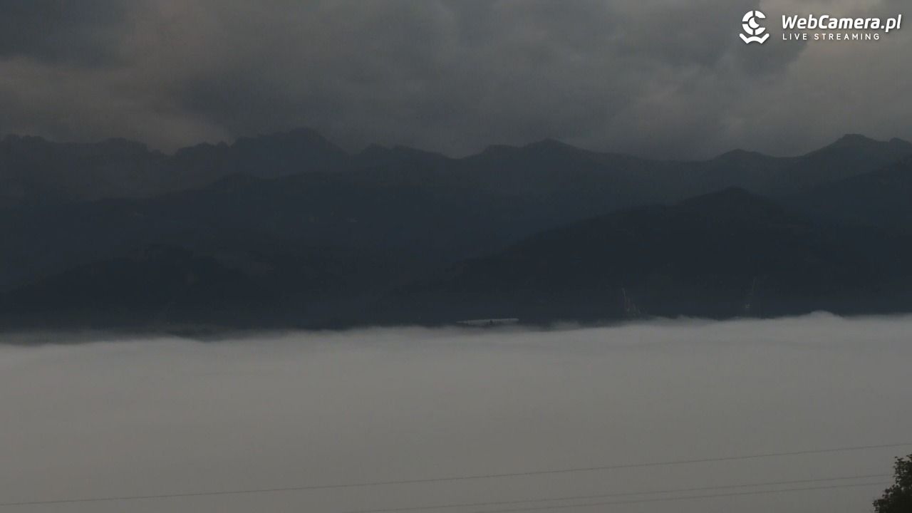 Widok na Tatry z Willi - 08 wresień 2025, 06:10