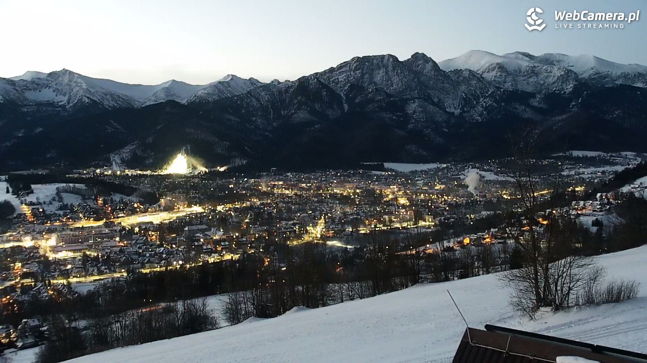Widok na Tatry z Willi - 05 styczeń 2026, 06:55