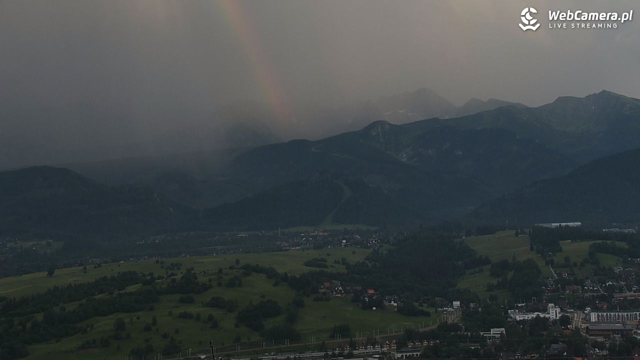 Widok na Tatry z Willi Piękne Widoki - 01 lipiec 2026, 19:45
