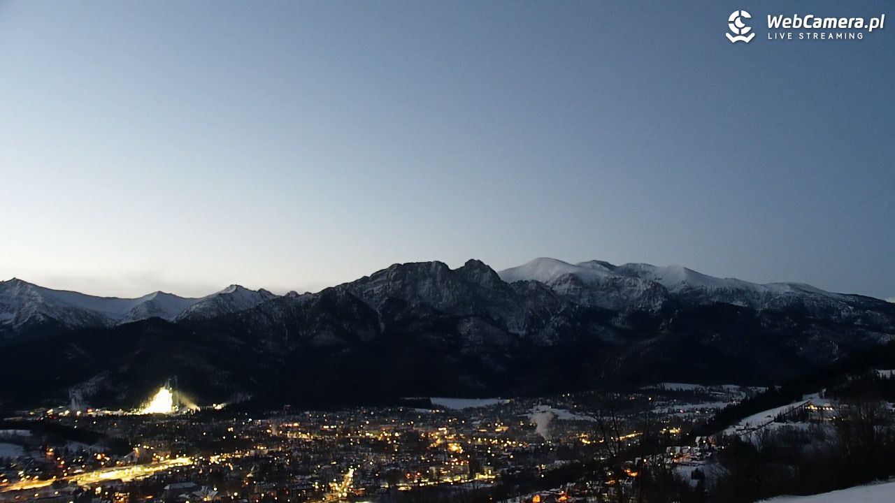 Widok na Tatry z Willi - 05 styczeń 2026, 06:56