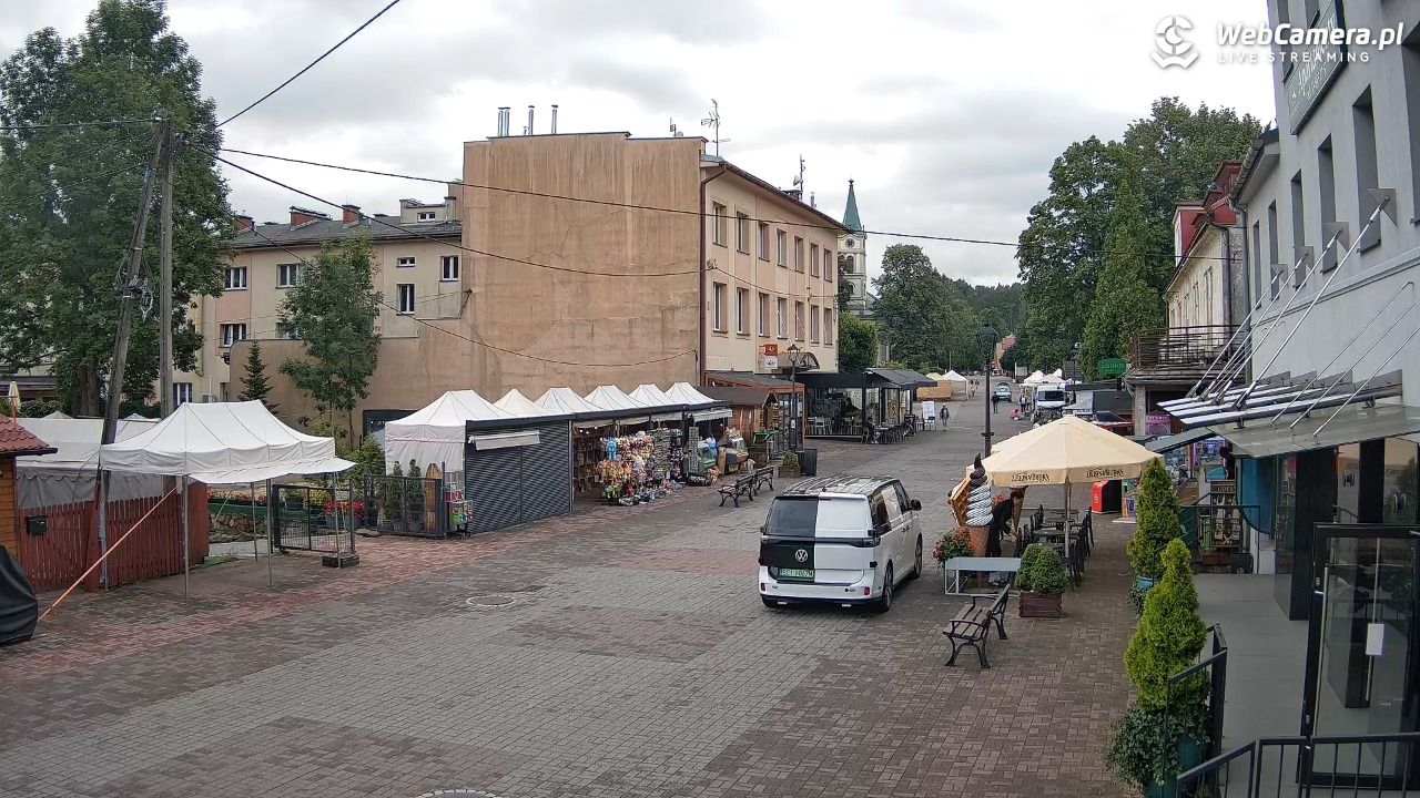 WISŁA - widok na deptak - 28 lipiec 2026, 09:17