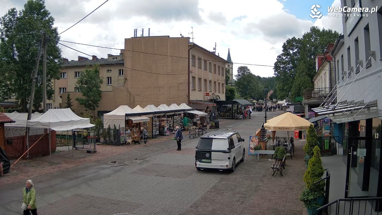 WISŁA - widok na deptak - 13 czerwiec 2026, 10:23