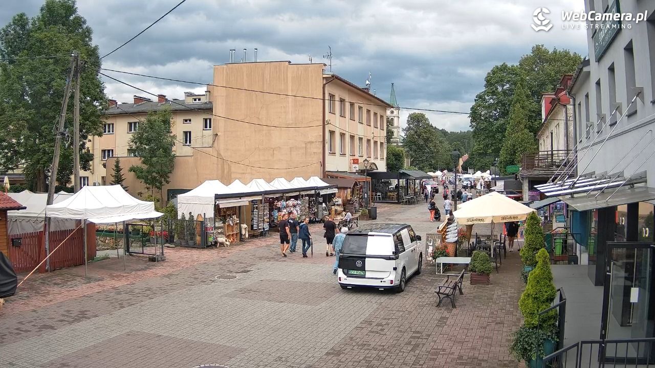 WISŁA - widok na deptak - 27 lipiec 2026, 10:00