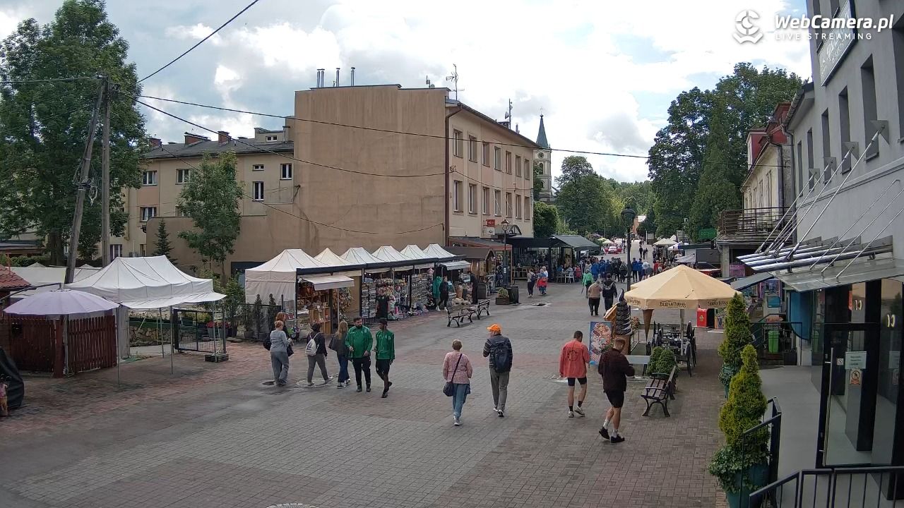 WISŁA - widok na deptak - 13 czerwiec 2026, 10:41