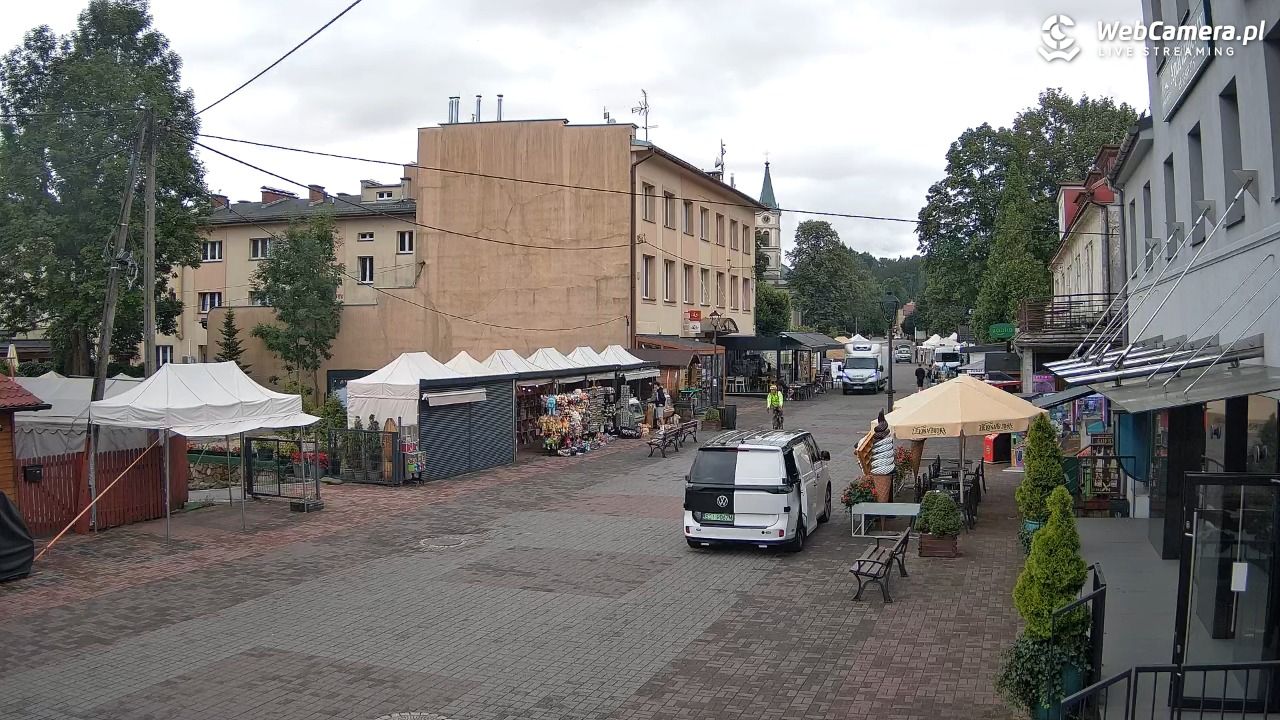 WISŁA - widok na deptak - 28 lipiec 2026, 09:34