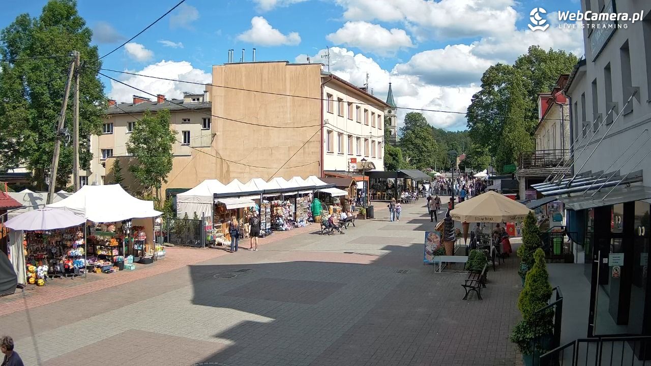 WISŁA - widok na deptak - 13 czerwiec 2026, 16:21
